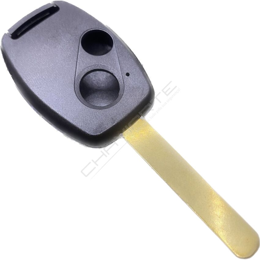 Caixa Para Comando Honda Fixa 2 Botões Com Sítio Para Transponder