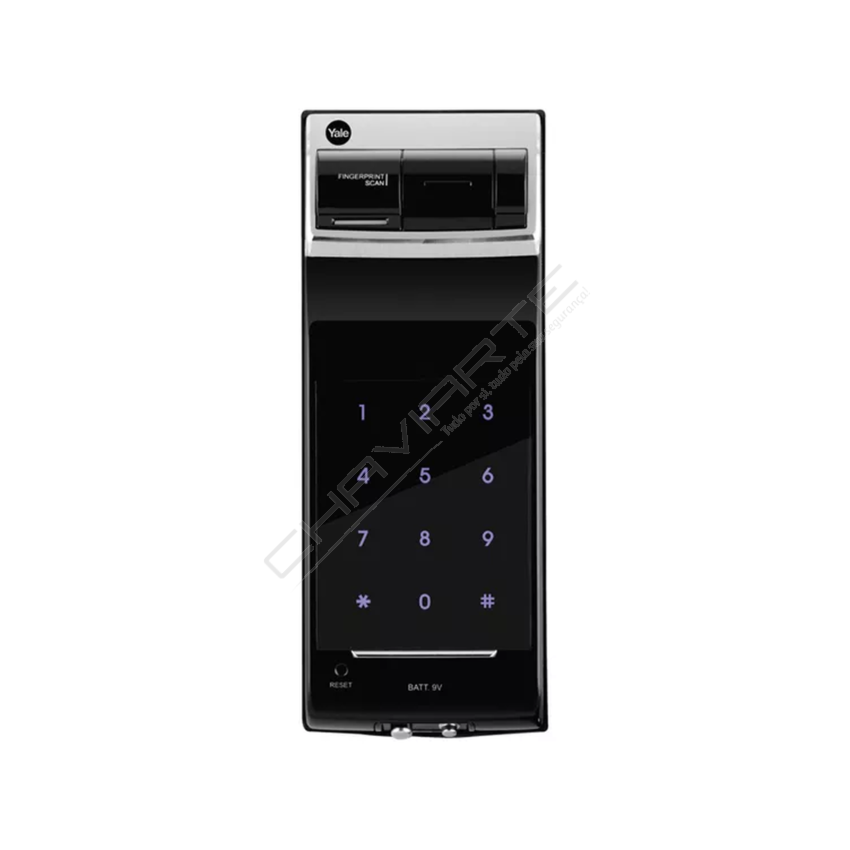 Fechadura inteligente Yale YDR4110 biométrica de aro (Rim Smart Lock)