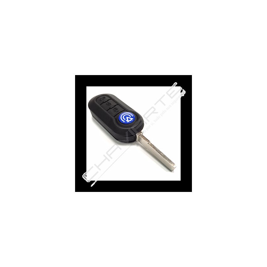 Comando Fiat Três Botões  Zed Full Fir107S