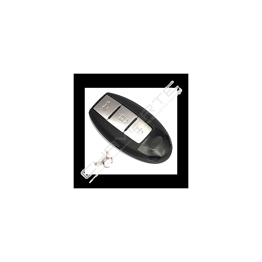 Caixa Para Comando Nissan Keyless 3 Botões
