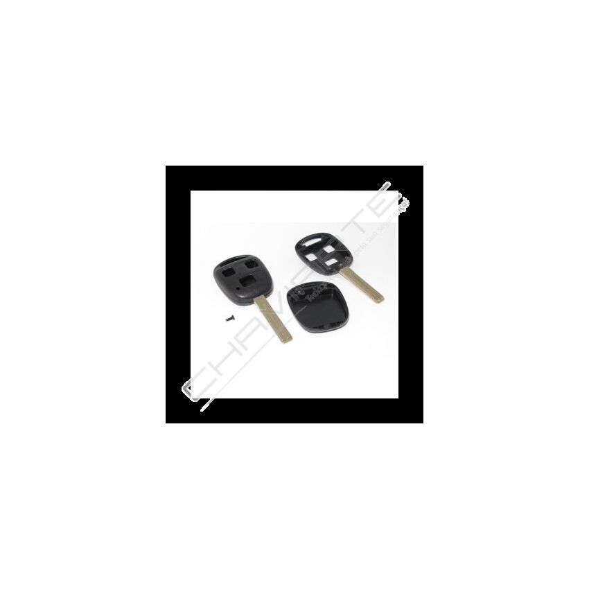 Caixa Para Comando Toyota Fixa 3 Botões