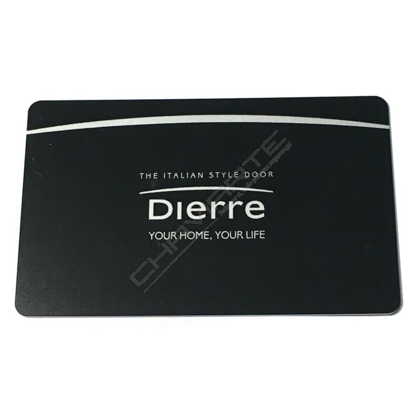 Chave especial Dierre original Key Card (cartão proximidade)