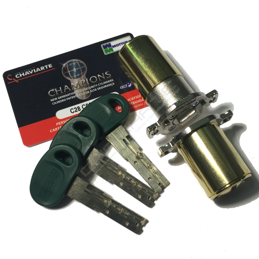 Cilindro Mottura Champions  F28D5336F1 para portas Fichet