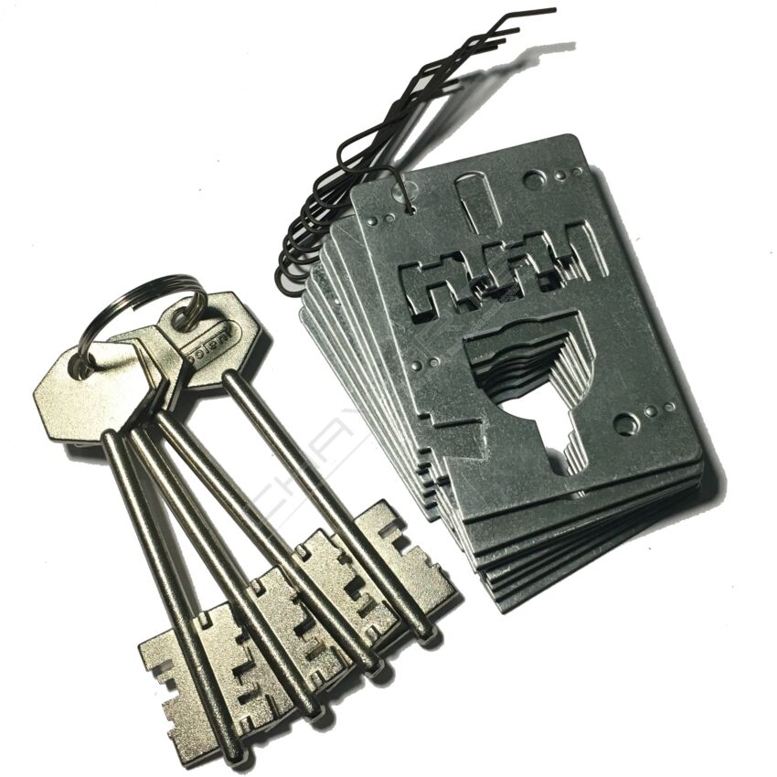 Segredo Potent de gorges para porta blindada 1827D ( chave 5PT12)