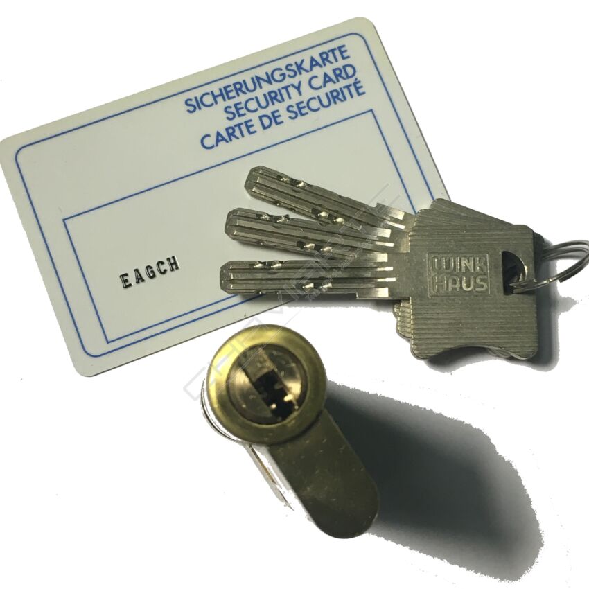 Cilindro Winkhaus XT 30x40mm latonado