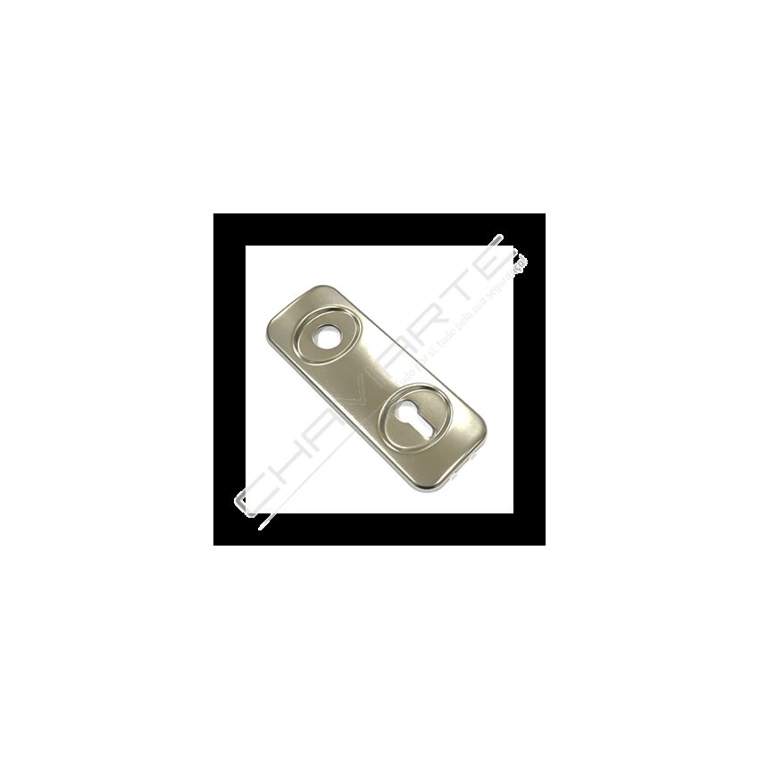 Espelho comprido AF, interior , cromado/argento
