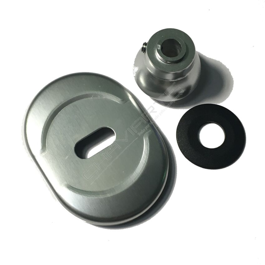 Kit limitador de abertura Dierre new creta, argento, ZKL000024