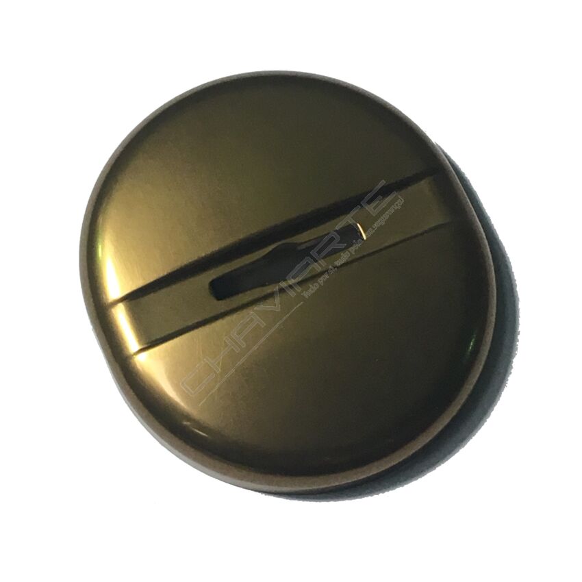 Espelho oval exterior Dierre, para chave de duplo palhetão, bronze