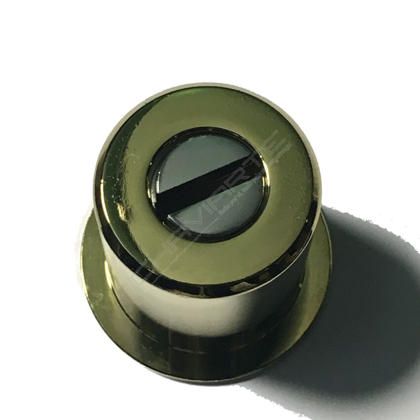 Escudo de segurança Mottura para cilindro Fichet, dourado, 41 mm
