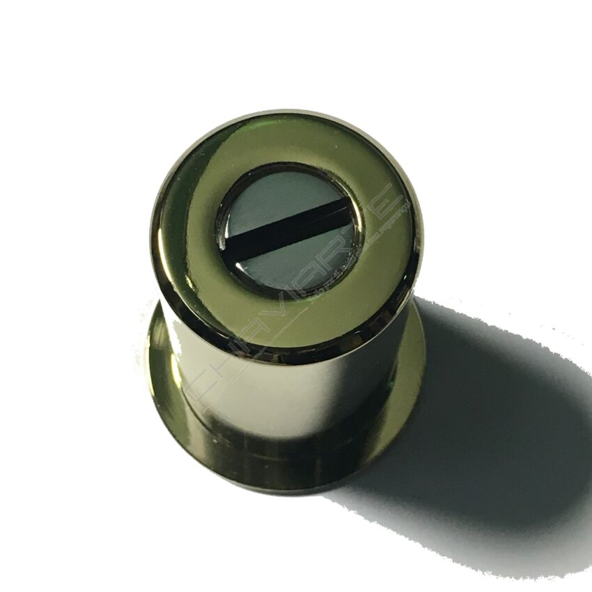 Escudo de segurança Mottura para cilindro Fichet, dourado, 57 mm