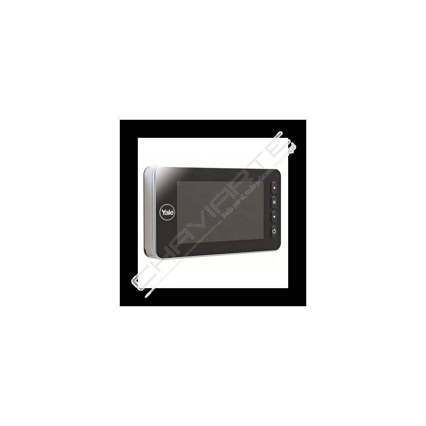 Visor Yale Electrónico c/Gravação Automático prata