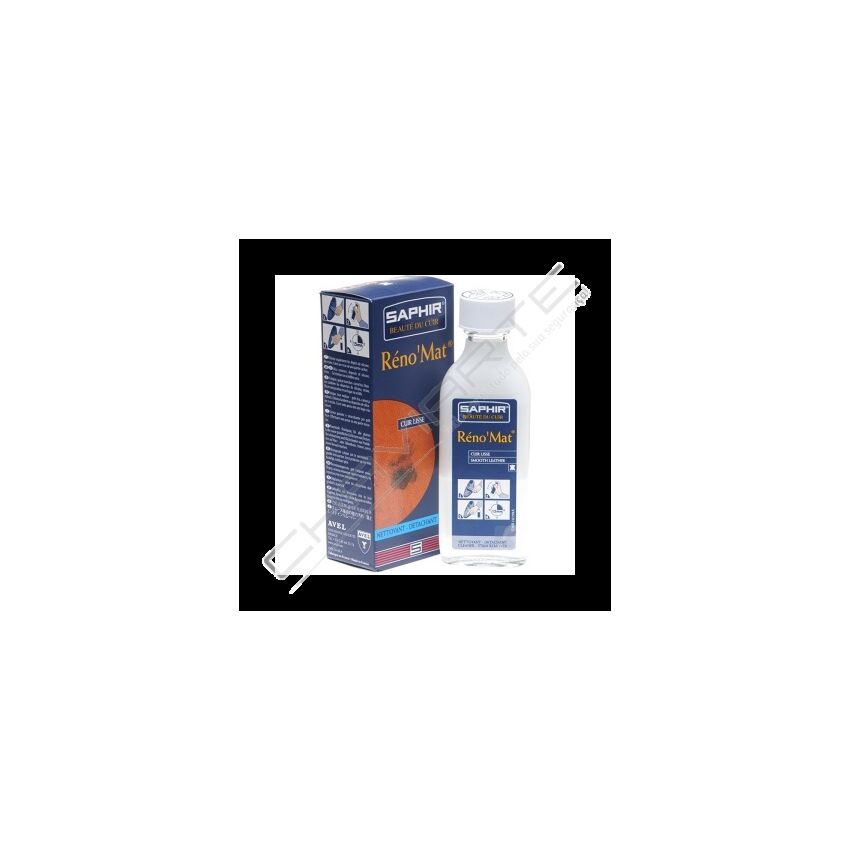 Liquido de Limpeza Saphir Reno Mate 100ML para peles lisas