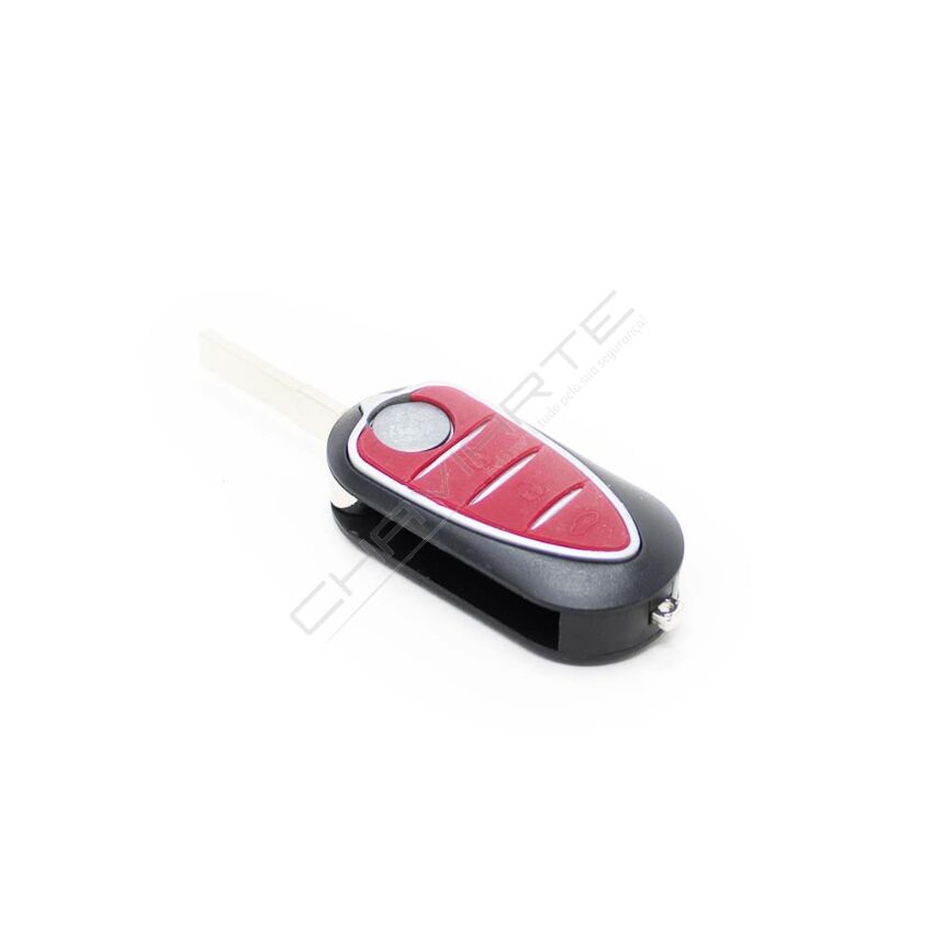 Caixa Para Comando Alfa Romeo Flip 3 Botões Modelo Novo