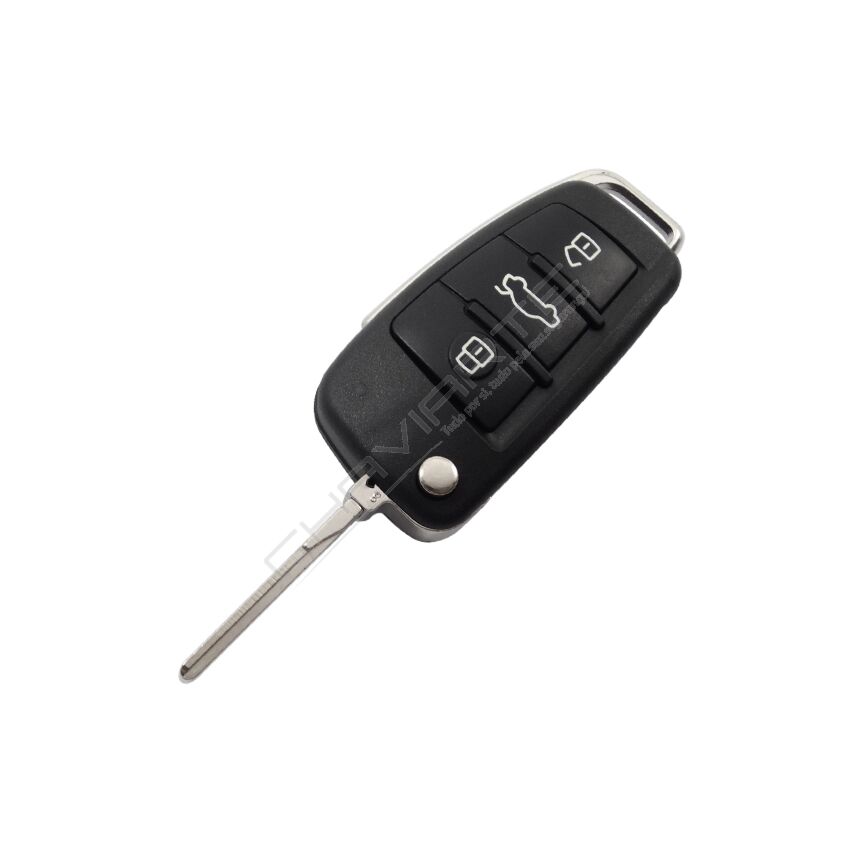 Caixa Para Comando Audi Flip 3 Botões (MQB)