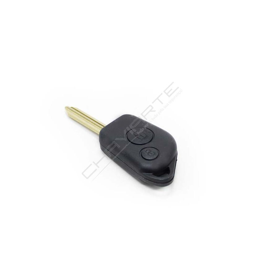 Caixa Para Comando Citroën Fixa 2 Botões