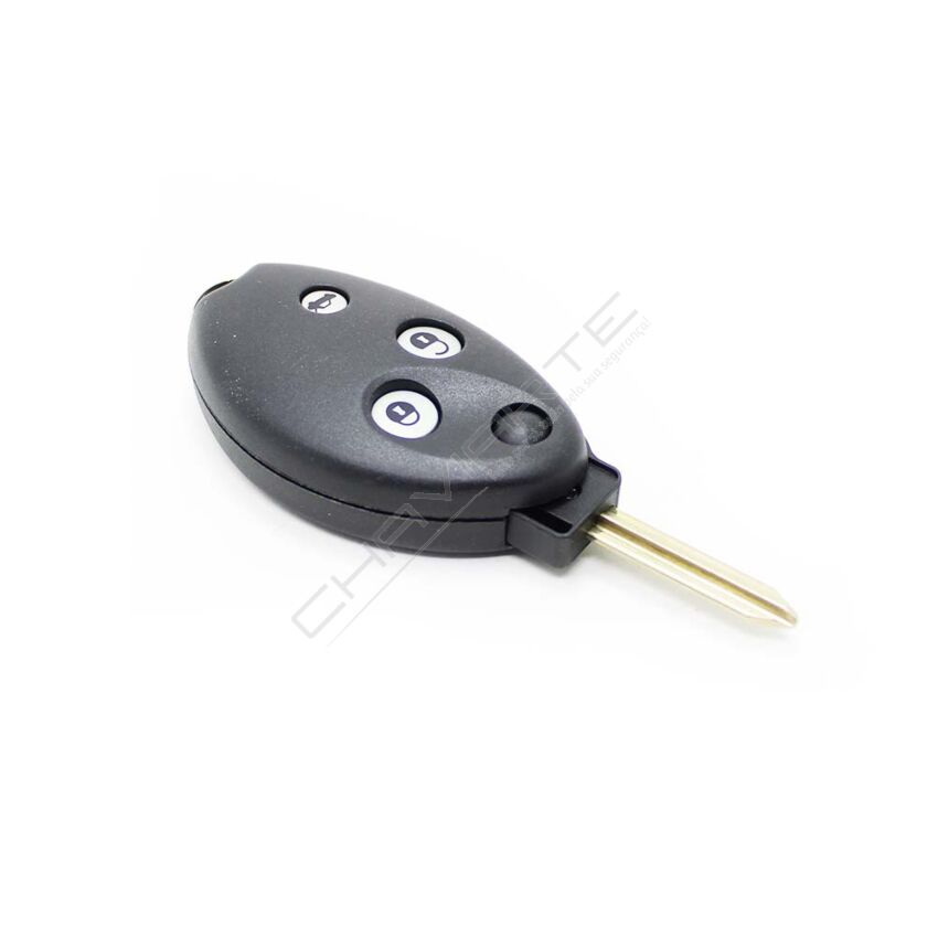 Caixa Para Comando Citroën Flip 3 Botões Formato Oval