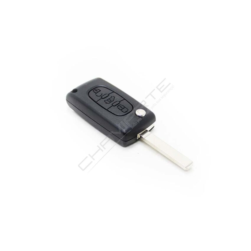 Caixa Para Comando Citroën Flip 3 Botões (Carrinha) Pilha na Carcaça