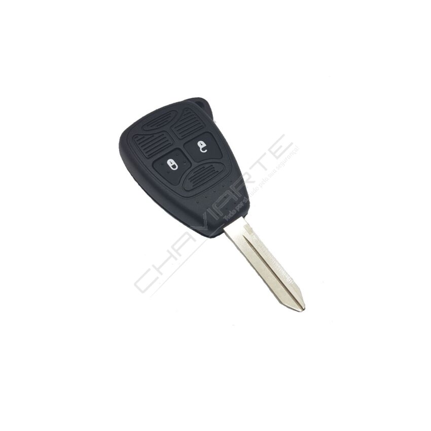 Caixa Para Comando Chrysler Fixa 2 Botões