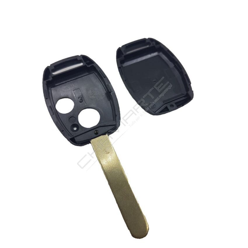 Caixa Para Comando Honda Fixa 2 Botões Sem Sítio Para Transponder