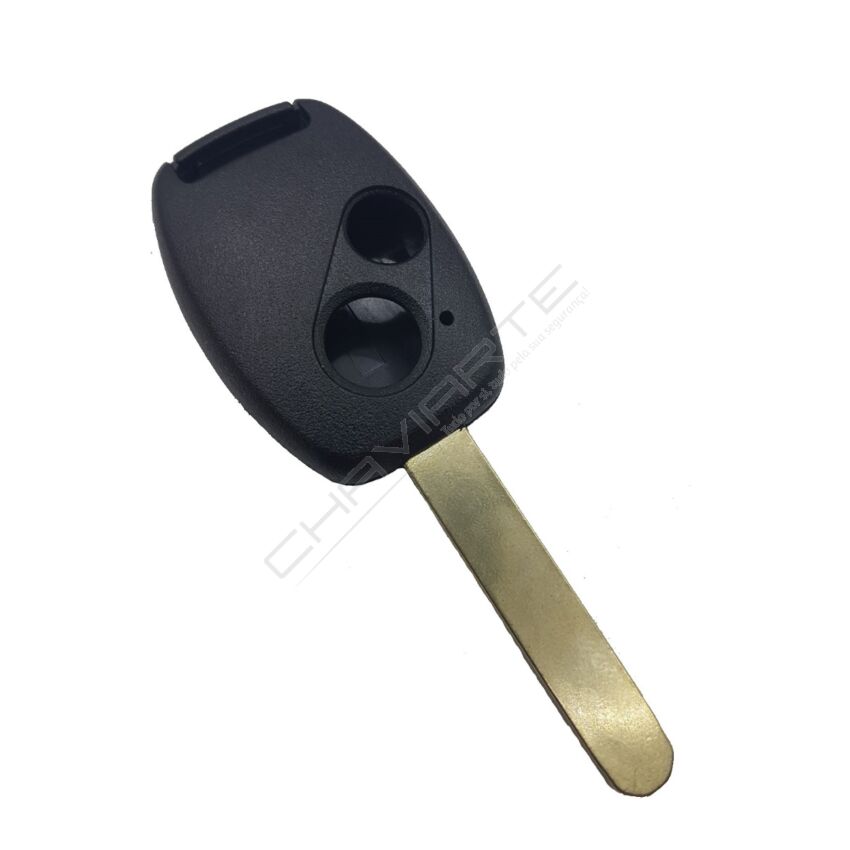 Caixa Para Comando Honda Fixa 2 Botões Sem Sítio Para Transponder