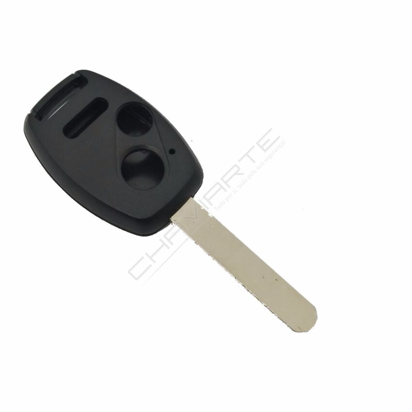 Caixa Para Comando Honda Fixa 2 Botões Com Botão De Emergência e Com Sítio Para Transponder