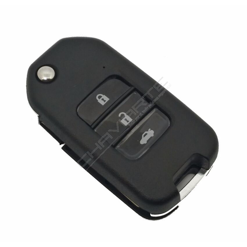 Caixa Para Comando Honda Flip 3 Botões
