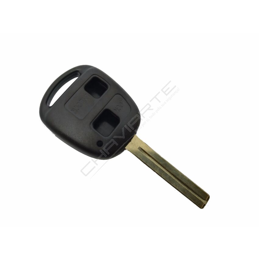 Caixa Para Comando Toyota Fixa 2 Botões