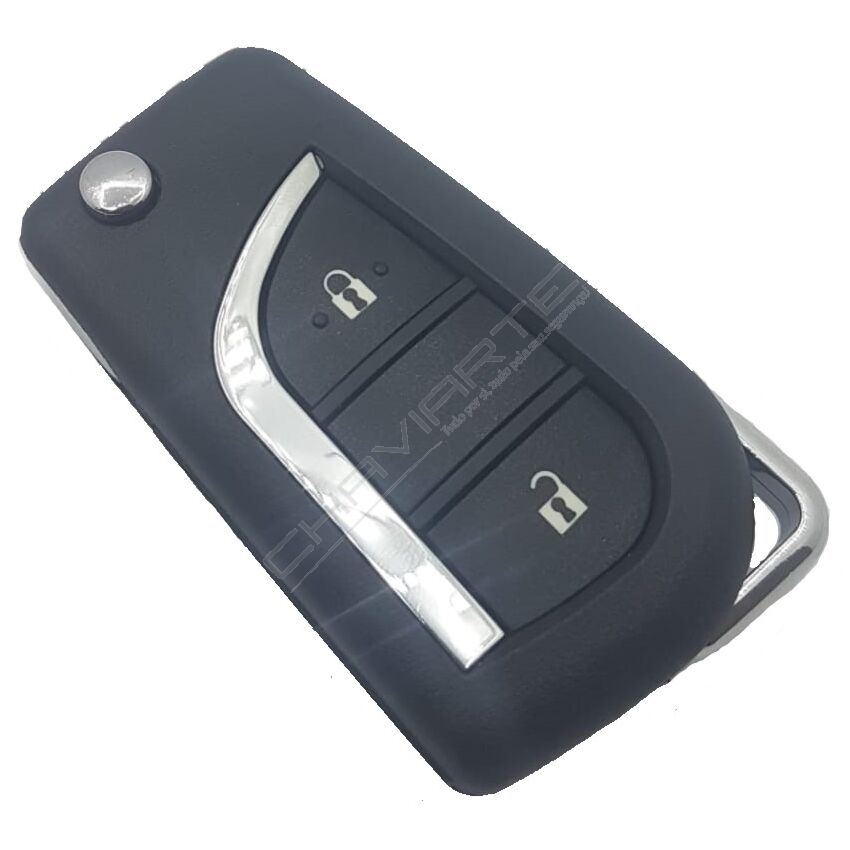 Caixa Para Comando Toyota Flip 2 Botões