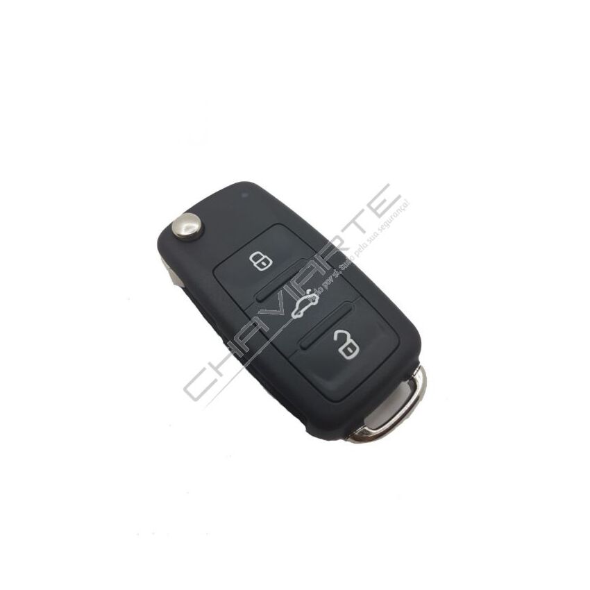 Comando VW 3 Botões ID 48 Aes (5K0837202BH)