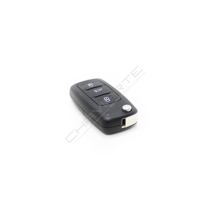 Comando VW 3 Botões Flip (5K0837202AD)