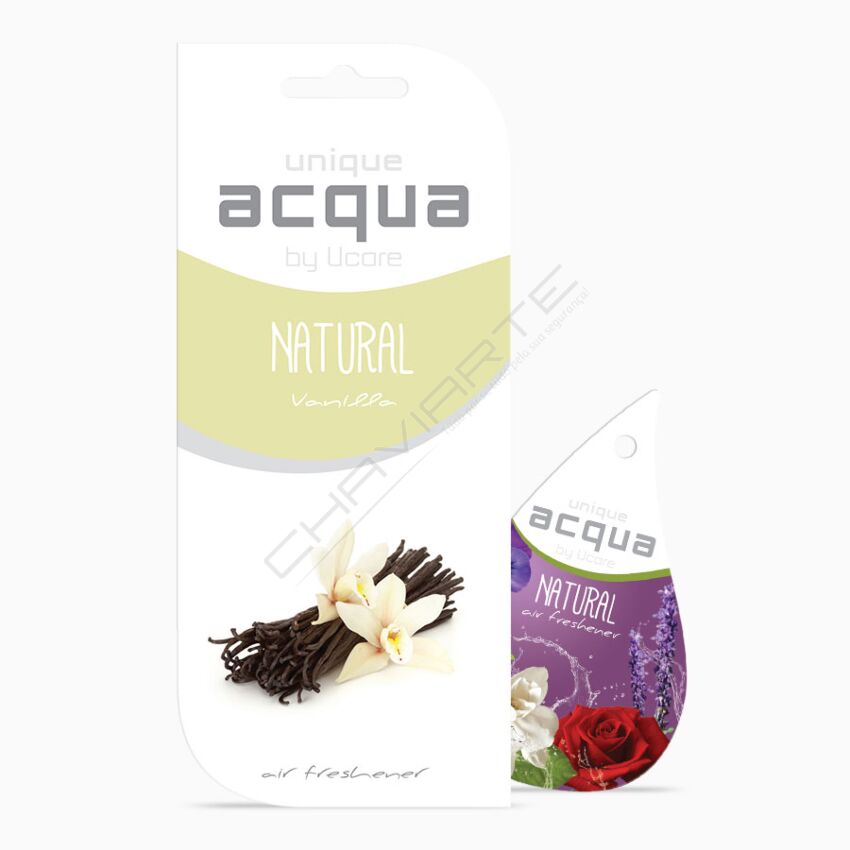 Acqua Car Air Freshener - Natural Fruta Baunilha