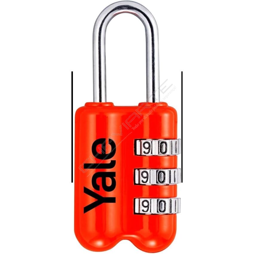 Aloquete Yale de combinação 3 dígitos, 20mm zinco
