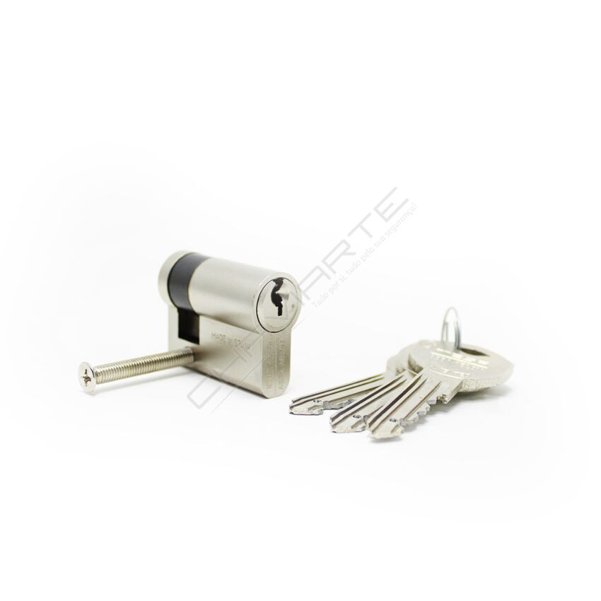 Cilindro Tesa TK6 30x10mm niquelado