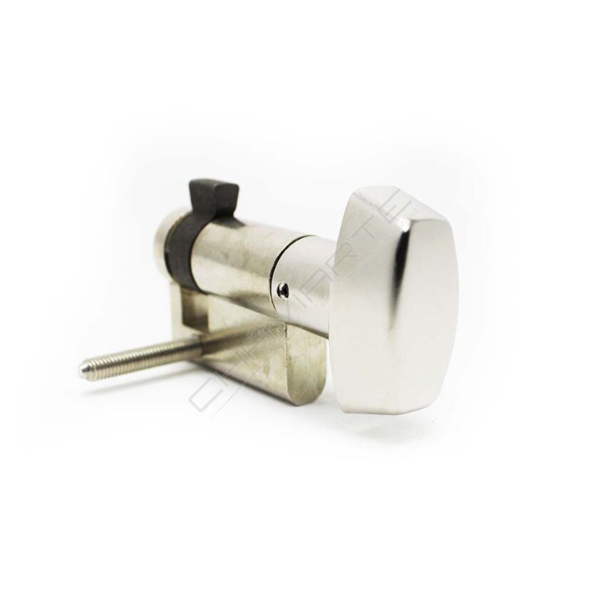 Cilindro Tesa TE5 40x10mm niquelado com botão