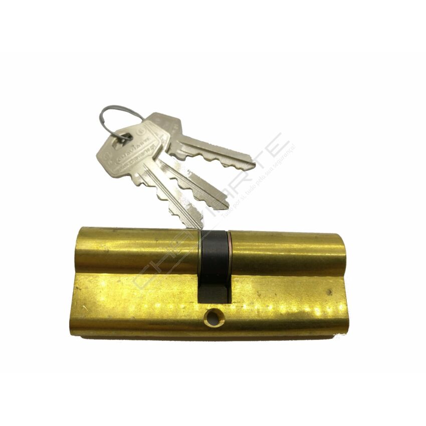 Cilindro Chaviarte TE6 40x40mm latonado