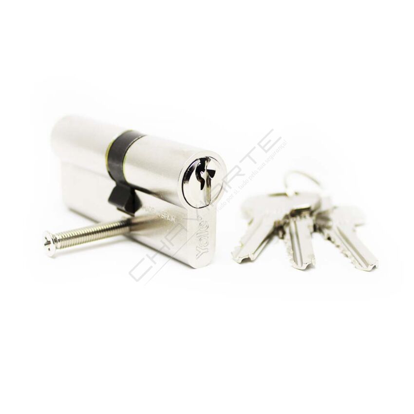 Cilindro Yale YL5 30x35mm niquelado