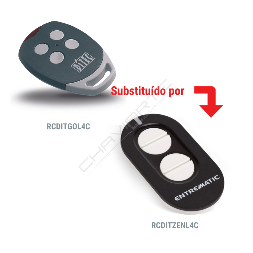 Comando DITEC GOL4C- DESCONTINUADO (Ver em artigo alternativo modelo compatível)
