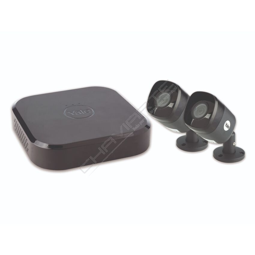 CCTV Yale Smart Homekit de 4 canais, inclui 2 câmaras de vigilância