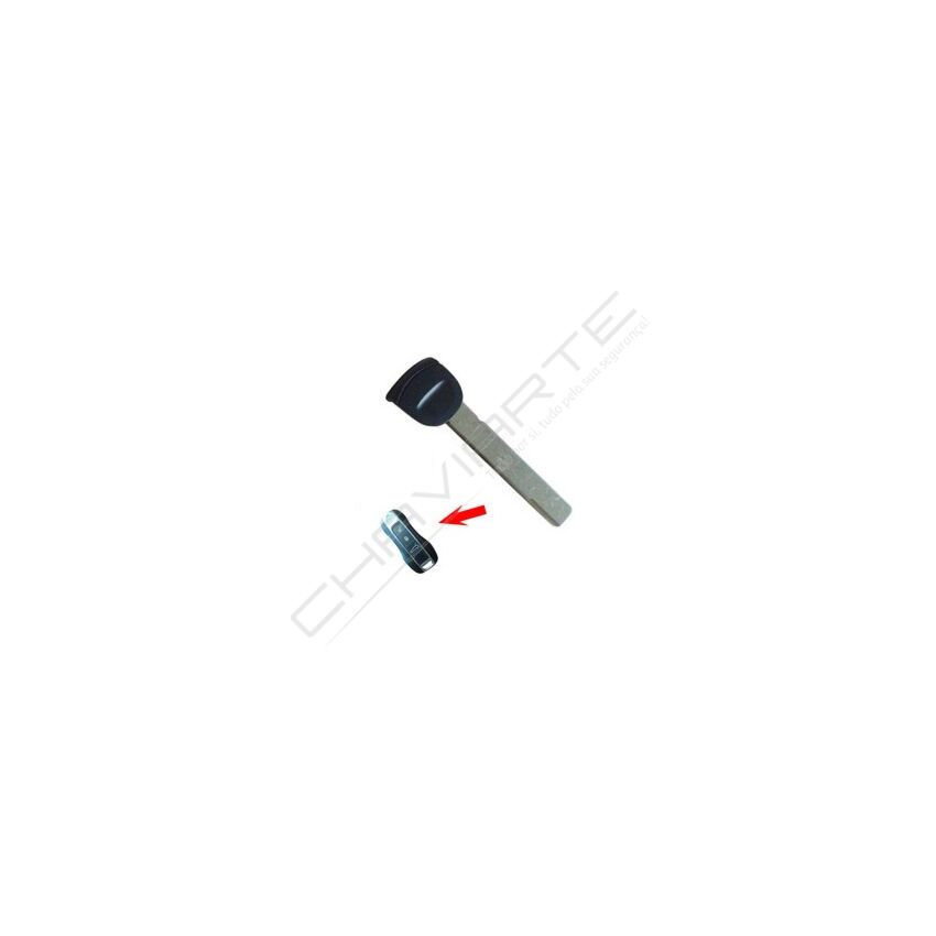 Chave De Emergência HU162 Para Comando Porsche