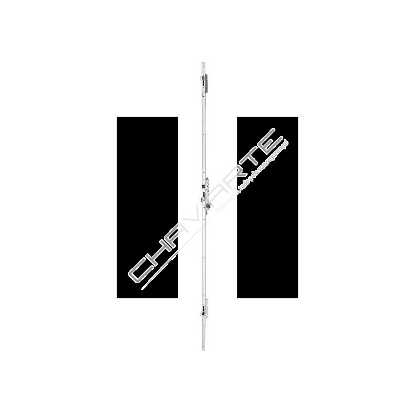 Fechadura multiponto 3 pontos TESA 4230P, chapa plana, entrada 30mm, inox