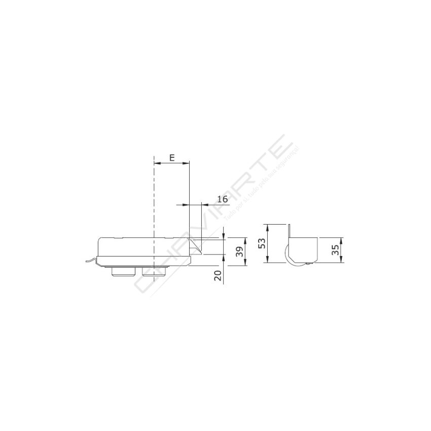 Fechadura ISEO 521320705E