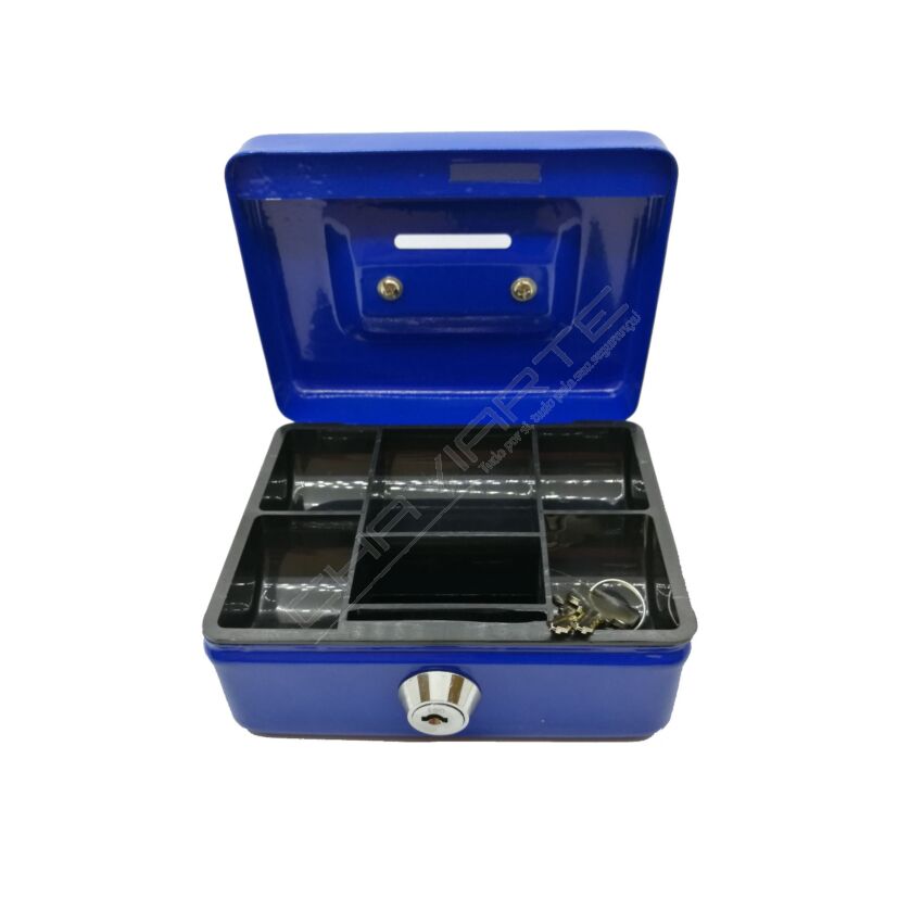 Cofre portátil BTV modelo 11 azul