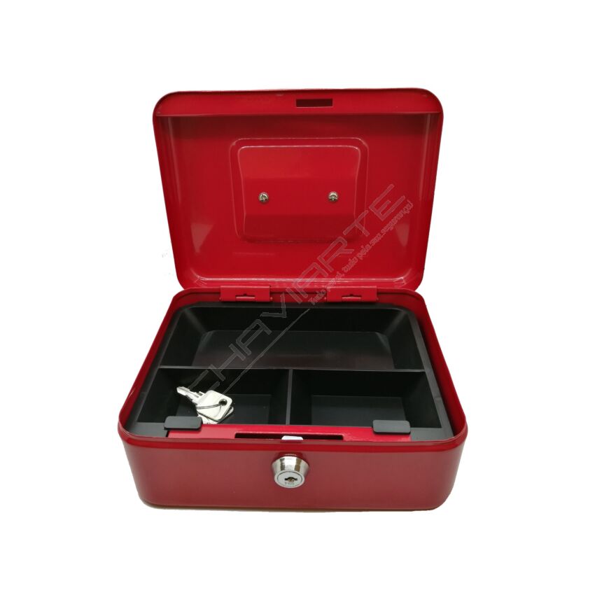 Cofre portátil BTV modelo 12 vermelho