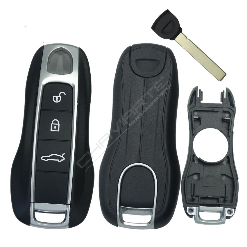 CAIXA P/COMANDO PORSCHE  3 BOTÕES HU162 +2018