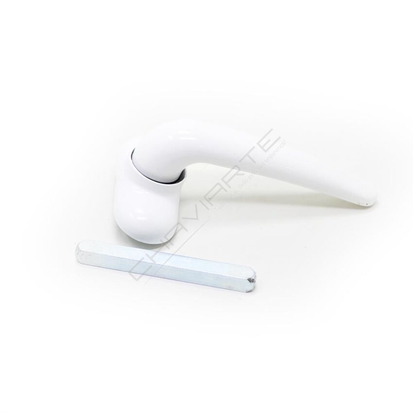 Puxador de muleta Tesa M1500, branco