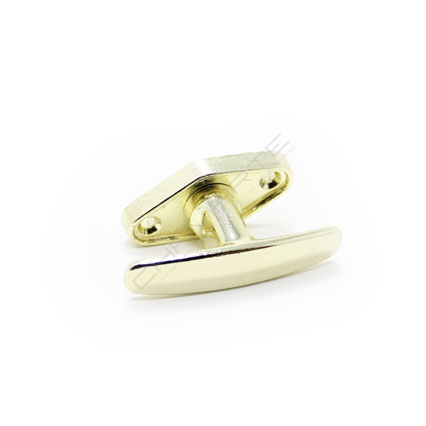 Torniquete rotativo dourado