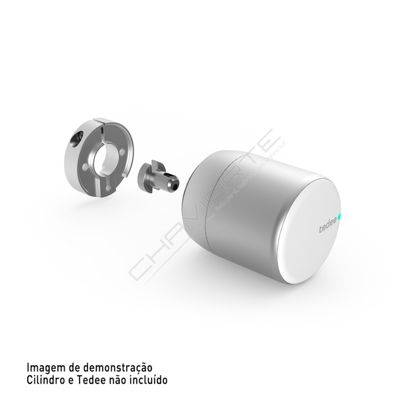 Adaptador Tedee para Dead Bolt Prata