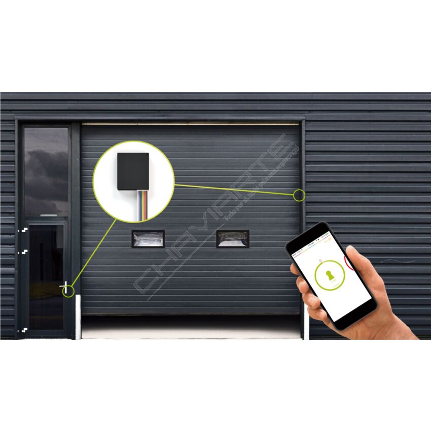 Módulo Universal Danalock V3 (12-24V, 2 relés) BT + Z-WAVE