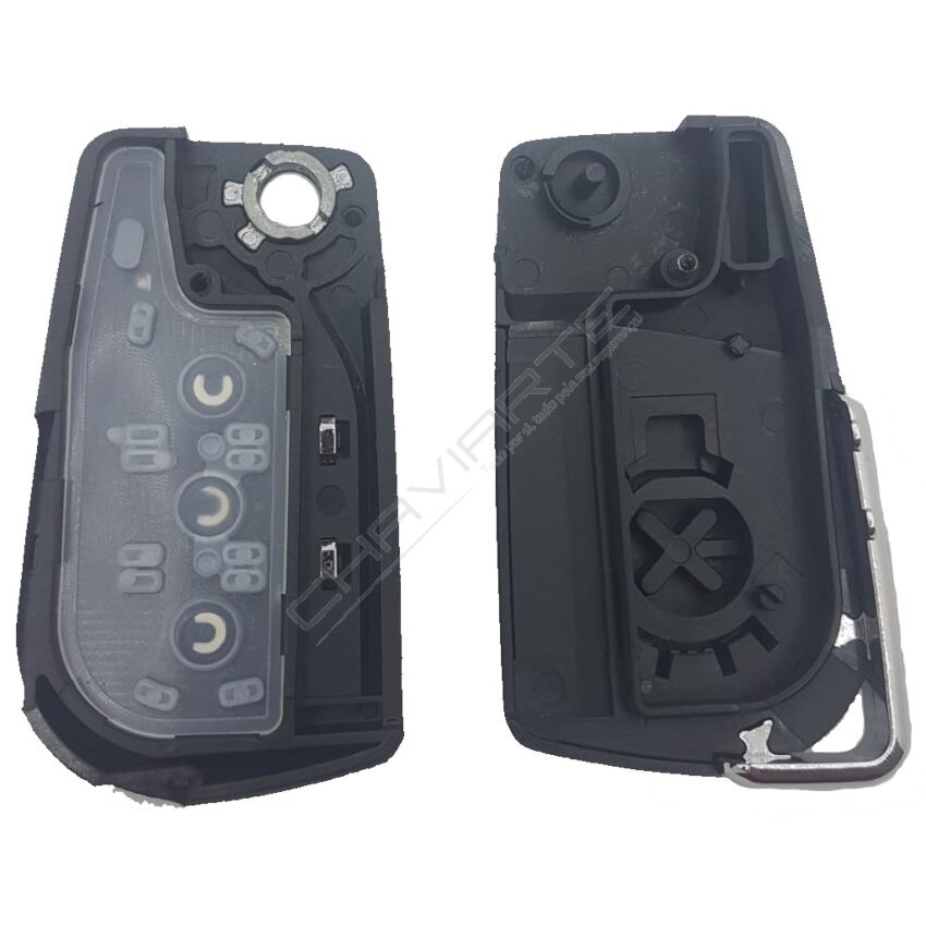 Caixa Para Comando Toyota Flip 2 Botões