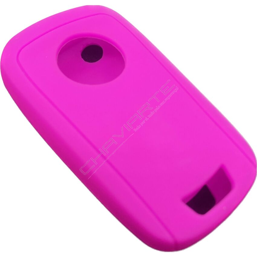 Capa silicone Opel, flip dois botões, rosa